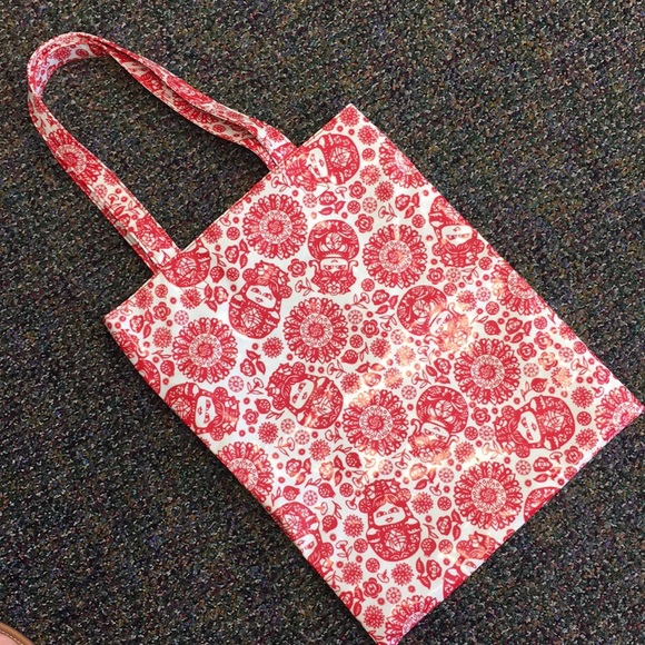 Paperchase Handbags - Paperchase Tote in EXCELLENT condition red & white